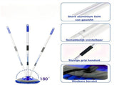 Telescopic Car Wash Brush with Detachable Microfiber Pad and Scratch-Free Wash Glove, Extendable V1189-LC-QP-00793