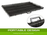 Wire Dog Cage Foldable Crate Kennel 36in with Tray V274-PET-WC36