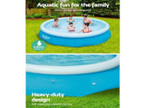 Bestway Swimming Pool 305x76cm Above Ground Round Inflatable Pools 3800L BW-POOL-R-305-57307
