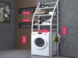 CARLA HOME 3-Tier Over Washing Machine Storage Rack for Laundry Room Space Saving, Towels, Detergent V178-36231