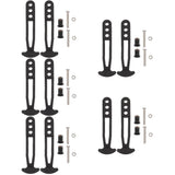 10-Pack Adjustable Telescoping Ladder Straps with Rubber Latch Bands for Boat and Marine Use, V1369-AZ3-W-15656