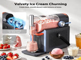 NORDA 2L Slushie Machine Frozen Drink Maker Ice Cream Maker Countertop TD-SLS-A1-2L-BK