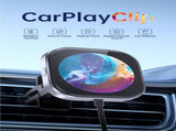 Wireless CarPlay Adapter with 1.6" Multi-Functional Screen, Car Diffuser & 360 Vent Clip V888-ELOSUNG35862
