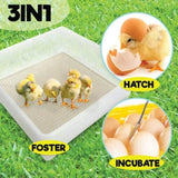Electric 112 Egg Incubator Accessories Hatching Eggs Chicken Quail Duck V238-SUPDZ-31399883210832