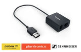 Yealink EHS40 Wireless Headset Adapter Suits Plantronics/Jabra/Sennheiser Headsets, Suits T43U, V1202-V2-IPY-EHS40