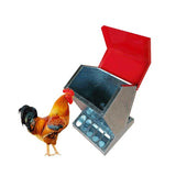 10kg Automatic Chook Chicken Feeder Poultry Auto Trough Galvanised Metal Feeders V238-SUPDZ-32677569101904