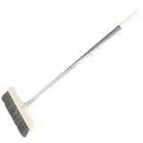 Lightweight Indoor Bristle Broom for Hardwood Floors, Tile, Carpet - Cleaning Tool for Home V1369-AZ3-W-12983