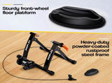 PROFLEX Indoor Bicycle Trainer - Bike Cycling Stationary Magnetic Stand Training V219-FTNBIKPRFAFMT