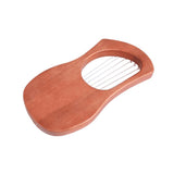 7 String Lyre Harp Wood String Instrument with Carry Bag Style B V1370-AZ4-08071