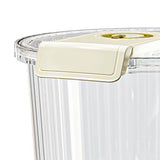 Rice Container Clear Rice Storage Bin Airtight Rice Bucket for Dry Food Grain Flour Soybean Kitchen V1294-YM0710-3118230263212