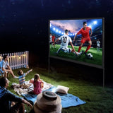 VEVOR Projector Screen with Stand, 100 inch 16:9 4K 1080 HD Outdoor Movie Screen with Stand, V952-TYPM20ZJSPJ1L6YJBV0