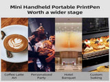 Food Printer 300psi Printing Accuracy Portable Handheld Cake Image Printer for Home V1294-YM0901-H48135B