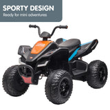 MCL35 McLaren Kids Toy Ride On Electric Quad Bike - Black CAR-MCL-35L-BK