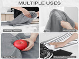 Homaxy Dishcloths Set, 12 x 12 and 13 x 28 Inches, Set of 8 Bulk Cotton Terry Kitchen Towels Set, V1258-DP02-F-155