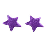 2-Piece Star Shaped Plush Area Rugs Set Soft and Cozy Carpet for Bedroom, Living Room, Kids Room V1369-AZ3-W-12880