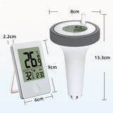 Wireless Pool Thermometer with Indoor Receiver - IPX7 Remote Floating Water Temperature V888-ELOSUNG42873