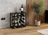 CARLA HOME Freestanding Metal Wine Rack for 25 Bottles LSB-36090