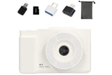 Digital Camera With 180 Degree Flip Screen 16X Digital Zoom Camera With 32G Memory Card -White V1263-JX-6750-3