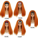 18C O Long Hair Turban Headband With Corn Beard Wig PRL-7156214750DBT