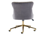 Velvet Home Office Chair- Grey V226-SW1823GY