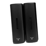 Shower Soap Dispenser 350ml 2 Chamber Leakproof Wall Mount Manual Shampoo and Conditioner Dispenser V1294-YM0901-3112250034412