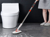 Tile Grout Cleaning Brush with Long Handle - Shower Scrub Brush for Bathroom Tub Toilet Floor V1366-AZ2-W-11916