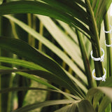 Secured Plastic Plant Clip - 100 Pcs, Garden Support Clips for Climbing Vines - Reusable, White V1258-DP02-C-2489