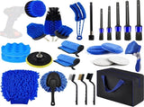 27-Piece set Ultimate Car Detailing Kit - Drill Brush & Polishing Pad Set for Car Interior, Wheels, V888-ELOSUNG34342