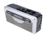 Cassette Player AM FM Radio Retro Cassette Tape Player Recorder with Digital Clock Timer Built in V1294-YM0901-3115250086011