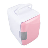Car Fridge 4 Liters Durable ABS Storage Detachable Partition Portable Mini Fridge for Food V1294-YM0716-3113220131312