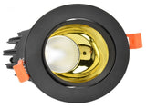 LED Downlight Aluminum Adjustable Angle Dustproof Ceiling Embedded Spotlight for Living Room Bedroom V1294-YM0715-3119210294811