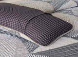 Charming urban pattern 3 Pc Bedspread & Pillow Cover Set V745-AC090220Q13U