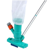 Portable Pool Vacuum Cleaner with Brush for Above Ground Pool, Spas, Ponds, Fountains V1369-AZ3-W-08335