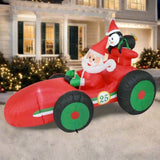 Airpower Santa Race Car 225cm V720-XL1575