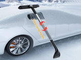 3-in-1 Snow and Ice Scraper for Car Windows - Extendable Snow Remover - 360&deg Rotating Snow V1188-ZXY-117-0041