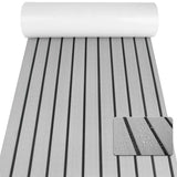 EVA Foam Boat Floor Mat 240x30x0.6 cm Light Grey V1102-M-SHOE-32531-GRAY-13A23947