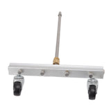 Undercarriage Cleaner Professional Under Car Water Broom with 4 Nozzles for Car Patio Courtyard V1294-YM0626-3111220319411