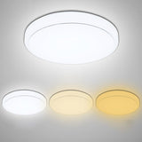 48W Smart WiFi Ceiling Lamp Voice Control Remote Dimmable LED Ceiling Lights Memory Function Bedroom V1294-YM0901-DZ0377G