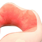 Neck Pillow Cute Animal High Resiliency U Shaped Headrest Airplane Pillow for Travel Office Rabbit V1294-YM0716-3117220161111