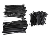 300PCS Cable Ties Multi Size Long Zip Ties for Home Office Garden Fastener SuppliesBlack V1294-YM0718-3117200193711