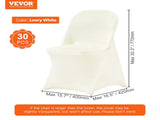 VEVOR Stretch Spandex Folding Chair Covers, Universal Fitted Chair Cover, Removable Washable V952-YTXYB30PCSDKN2AUVV0