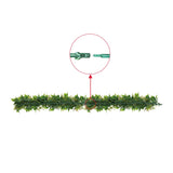 Artificial Extendable Hanging Flowering Star Jasmine Garland UV Resistant 55cm V637-DP22579