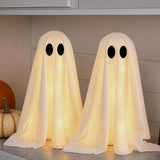 Halloween Decorations -2 Packs Spooky Light Up Ghosts with Lights Scary Ghost for Halloween Decor V1107-130-22324