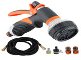 Garden Irrigation Sprayer Telescopic Hose Kit Plants Flowers Watering Sprinkler Accessory V1294-YM0901-3111200143011