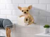 Darzheoy Dogs Toilet Roll Holder Series, 3D Resin Cute Dog Towel Rack, Wall Mouted Toilets Paper V1189-WXFWAL-20260326-02520
