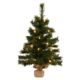 61cm Wintergreen Tabletop Pre-Lit Christmas Tree 112_OPWG2P