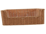 Hamper Imitation Rattan Basket Imitation Woven Basket Office 34X24X16CM V1366-AZ2-W-21121