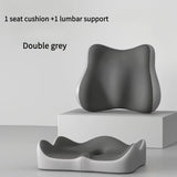 black**Waist Support and Seat Cushion Combo Scientifically Supports the Back, Breathable and V1102-JYZD001