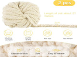500g Chunky Yarn Ball approx 54m Chenille Chunky Fur Yarn Soft Wool Chunky Yarn Soft V1237-ZY-203-3313