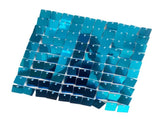 24Pcs Shimmer Wall Panels Translucent Frame Sequin Wall Panel Backdrop Panels for Birthday Party V1294-YM0901-3115240049611